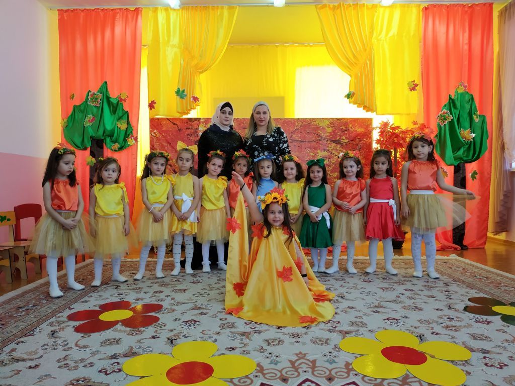 Фото осеннего праздника в средней группе №1