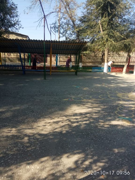 Субботник в детском саду