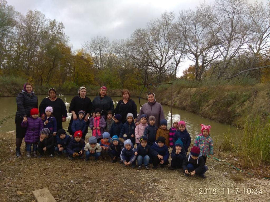 экскусия на ферму с детьми МКДОУ "Солнышко"