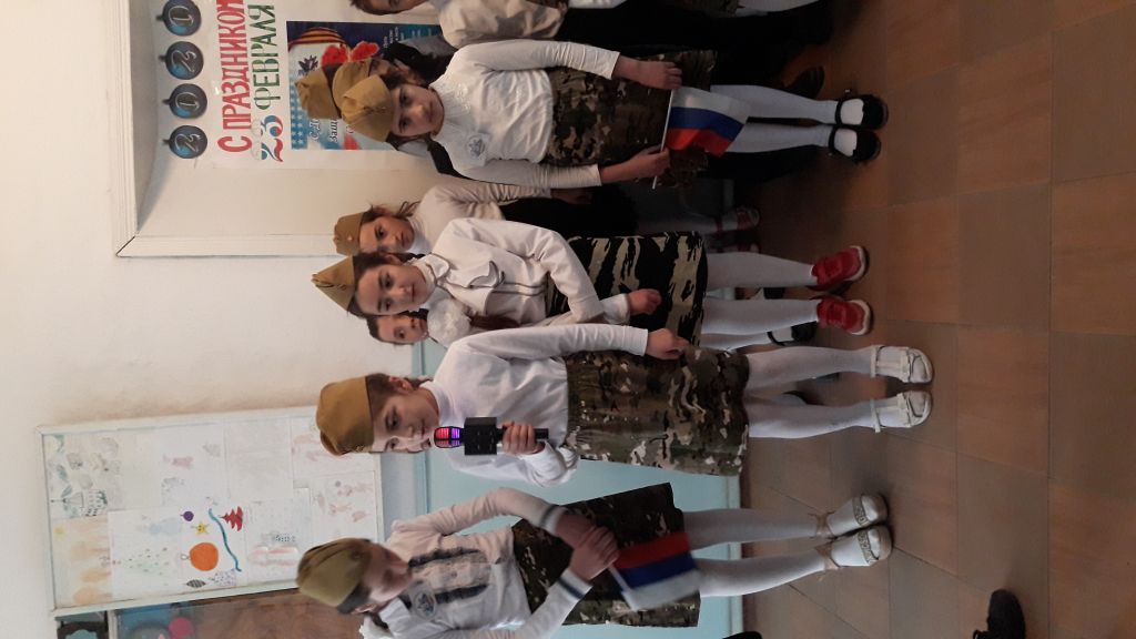 23 февраля в "МКОУ Хкемская ООШ"