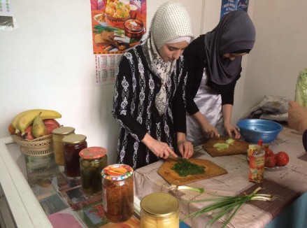 На занятии объединения "Смак" На занятии объединения "Смак"