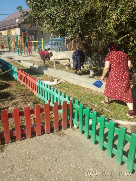 Субботник в детском саду