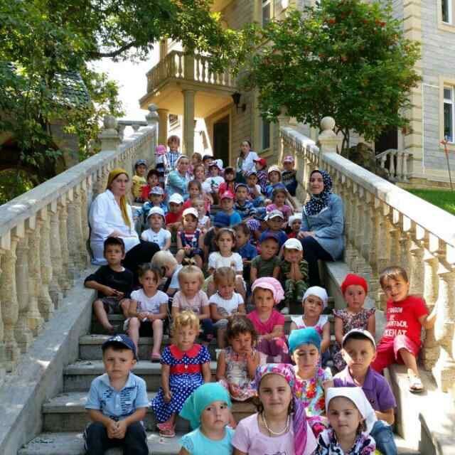 В гостях у доброго дедушки.