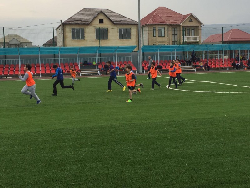 "Проведение соревнований по футболу"