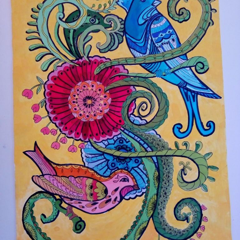 Работы учащихся (ГРАФИКА)