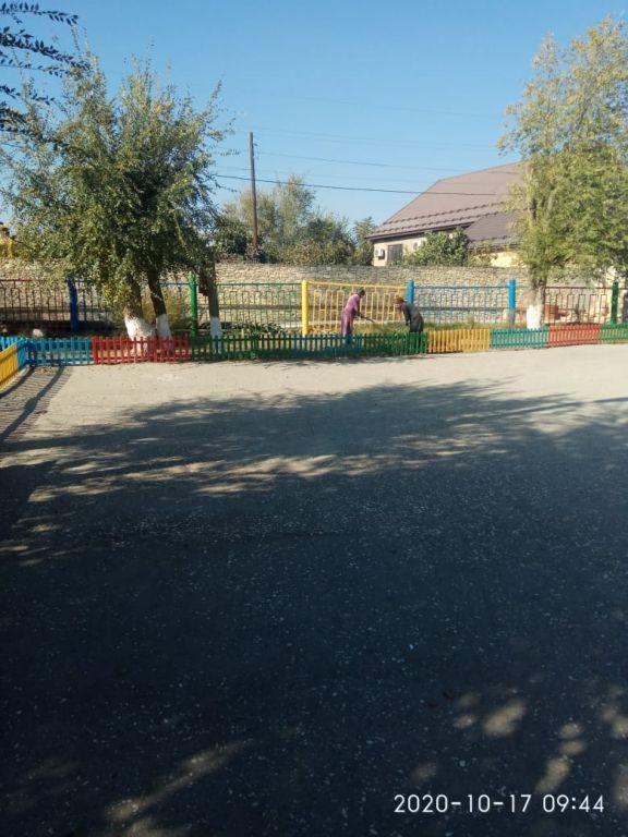 Субботник в детском саду