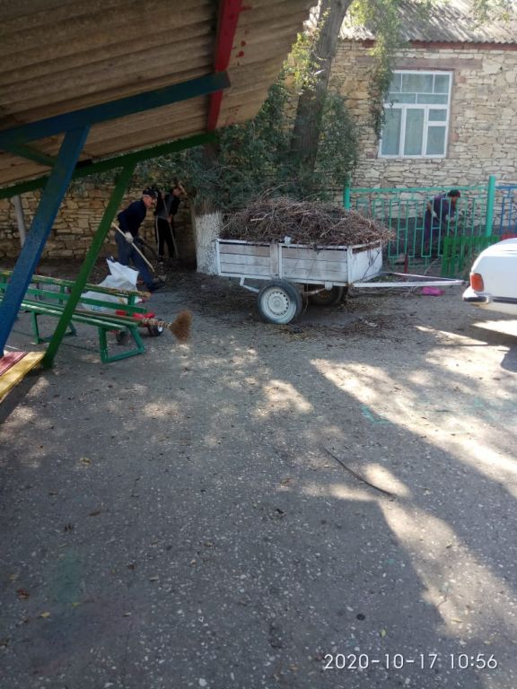 Субботник в детском саду