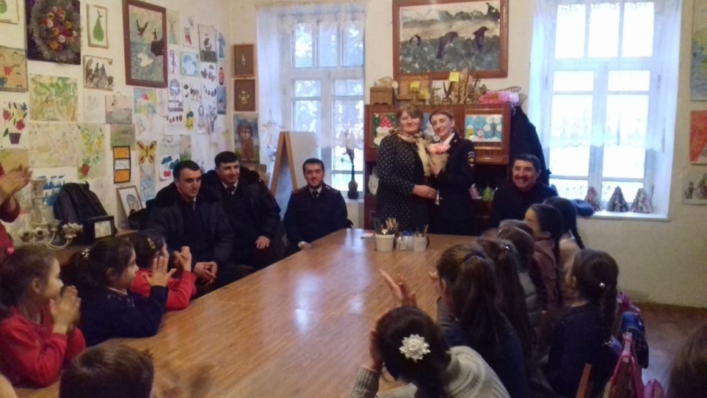 Встреча приуроченная к празднику 23-февраля, "Женщина в погонах!"