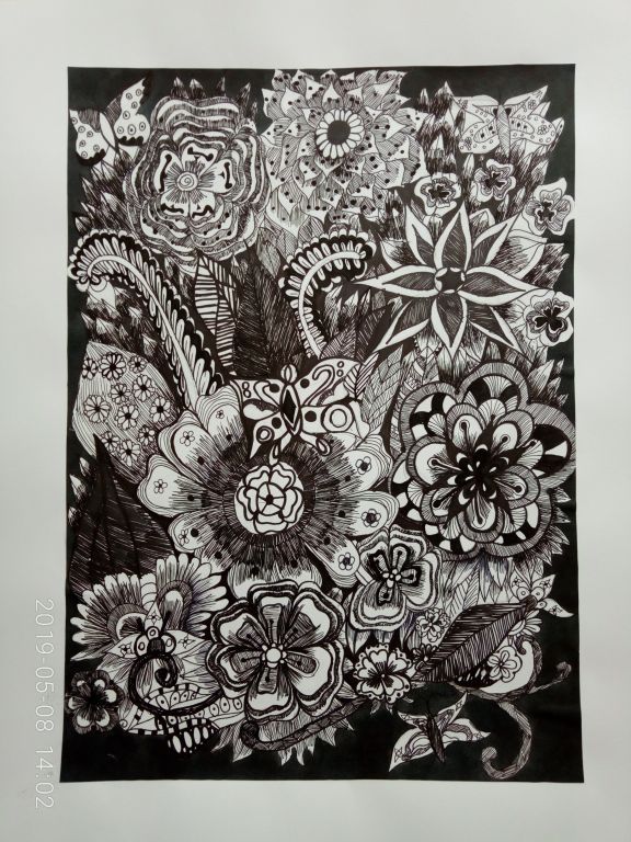 Работы учащихся (ГРАФИКА)