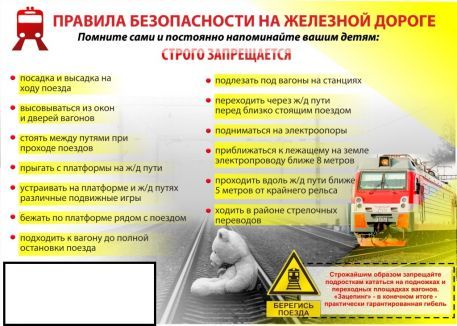 Правила безопасности вблизи и на объектах железнодорожной инфраструктуры Правила безопасности вблизи и на объектах железнодорожной инфраструктуры