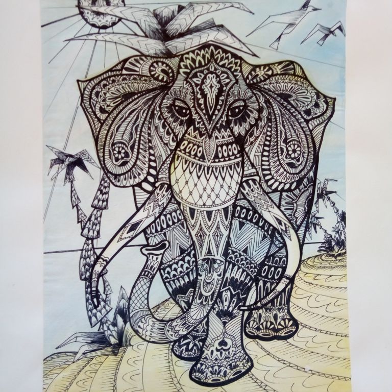 Работы учащихся (ГРАФИКА)