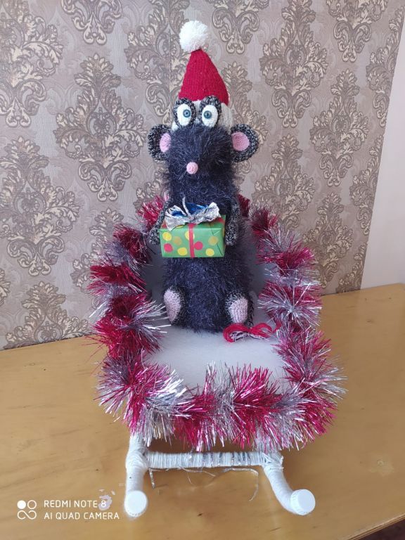 Выставка совместных работ с родителями "Зимушка-зима"