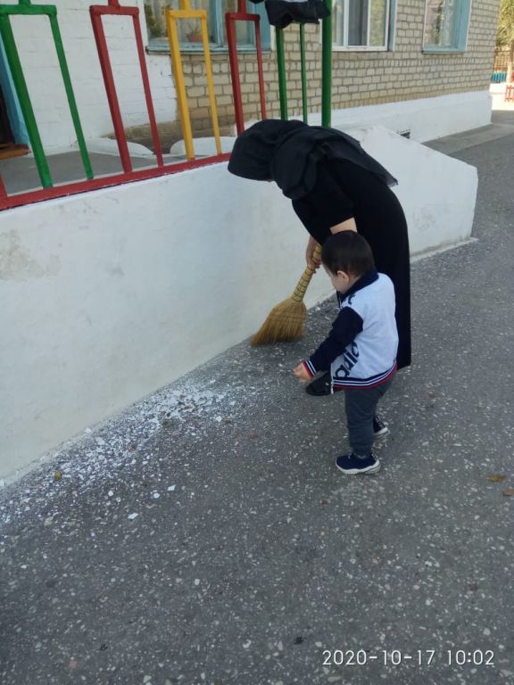 Субботник в детском саду