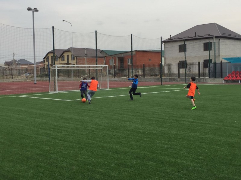 "Проведение соревнований по футболу"